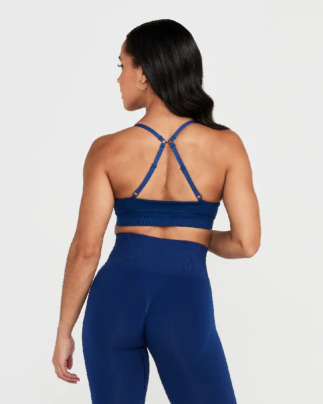 Effortless Micro Bralette | Midnight