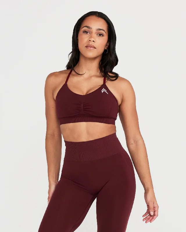 Effortless Micro Bralette | Rosewood