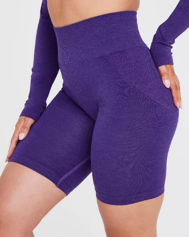 Effortless Seamless Cycling Shorts | Amethyst