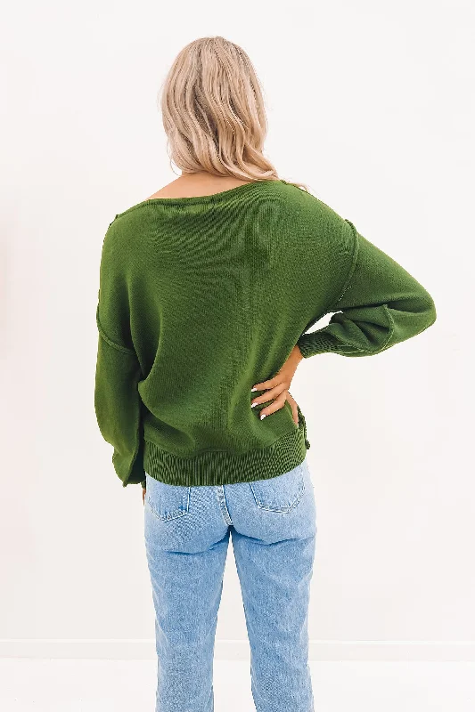 Elsie Knit Green