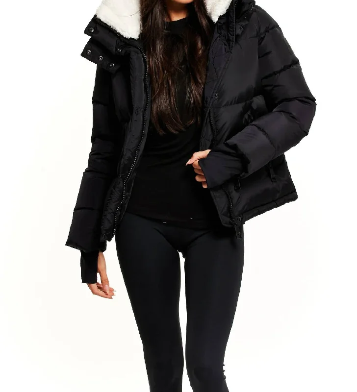 Nyc Alex Jacket In Matte Black