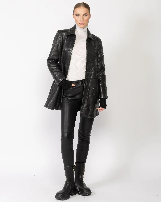 Leather Shot Jacket