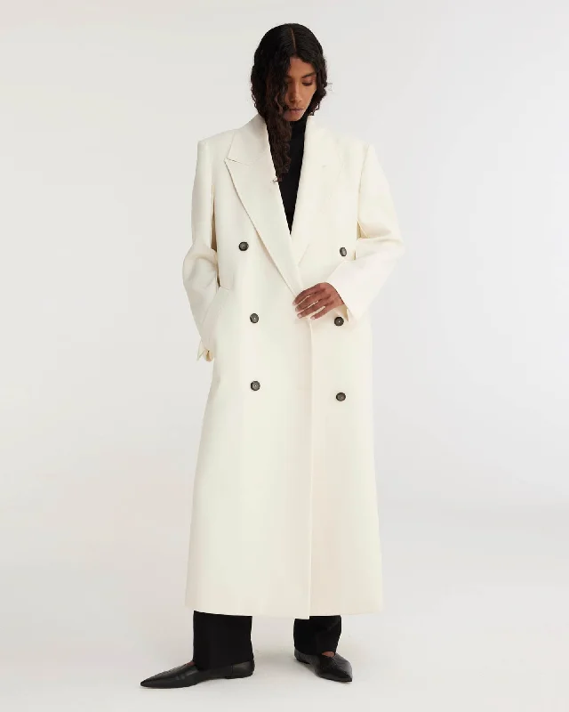 Double Breasted Wool Coat