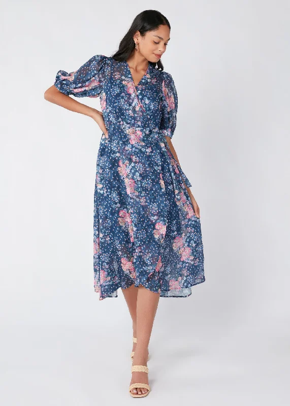 Diane Wrap Dress Secret Garden