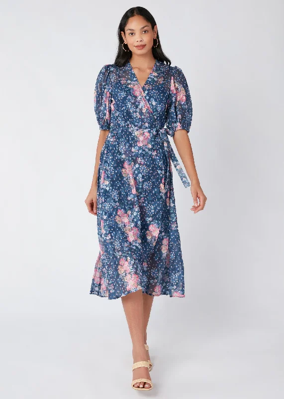 Diane Wrap Dress Secret Garden