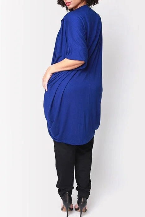 Shegul Mia Cocoon Cardigan - Cobalt