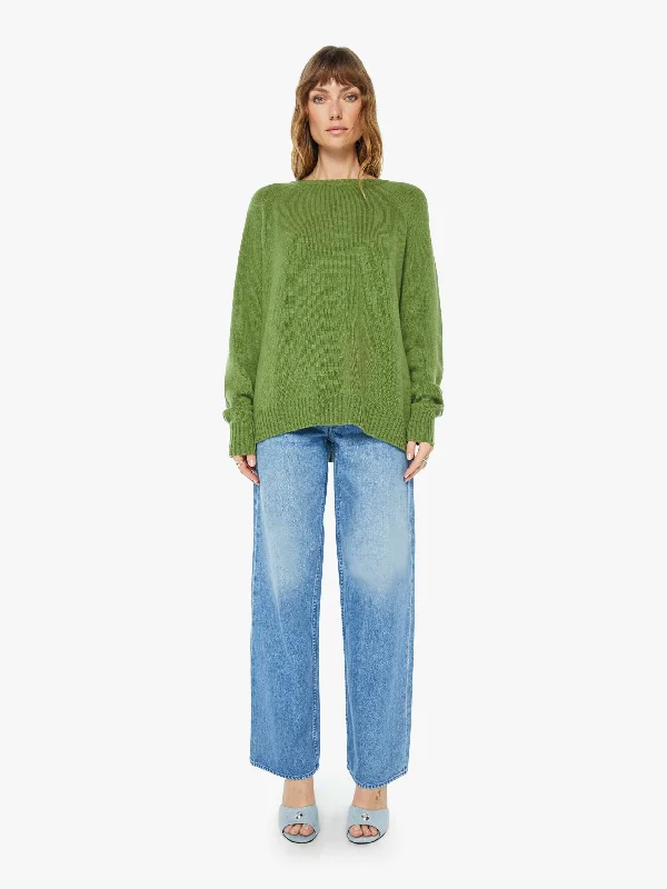 SPRWMN Classic Crew Sweater - Artichoke