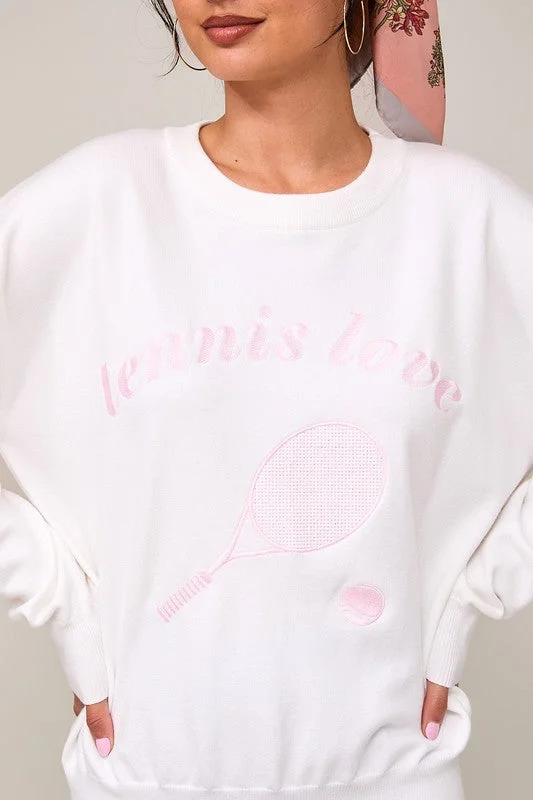 Tennis is Love Sweater