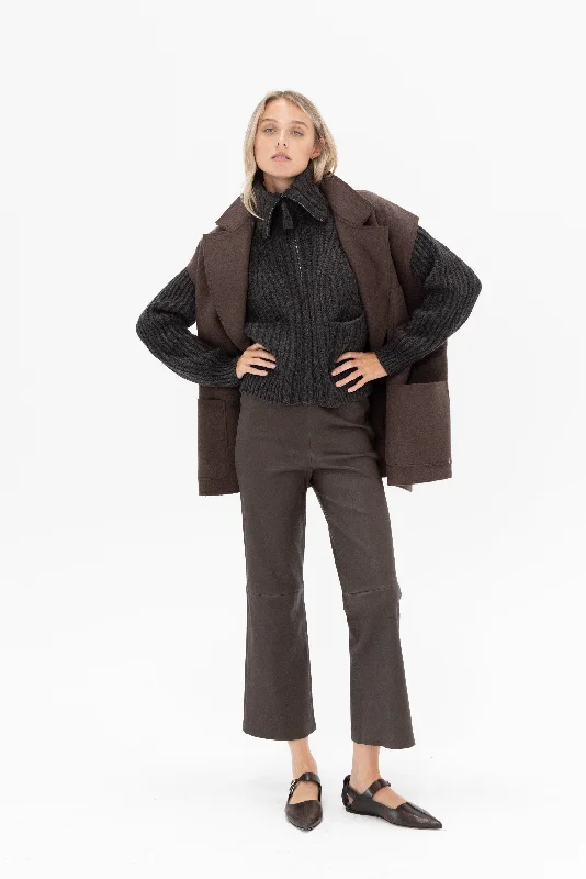 Ferrara Trousers, Mud Brown