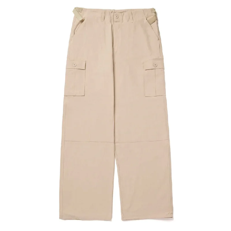 Huf - Double Knee Womens Cargo Pants Stone