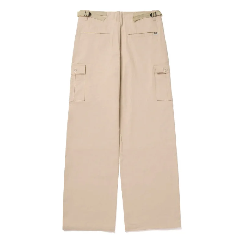 Huf - Double Knee Womens Cargo Pants Stone