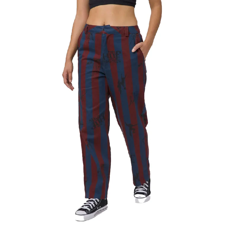 Huf - Womens Printed Skate Pants Plum