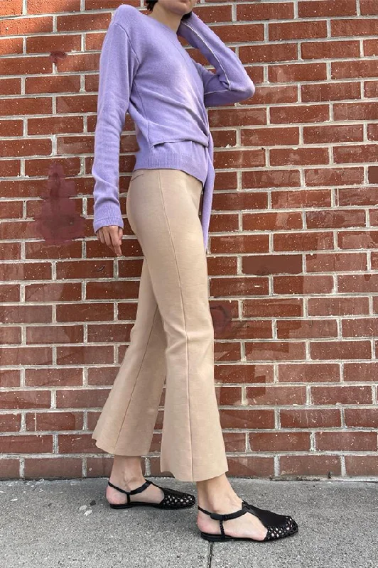 Kick Stretch-Cotton Pants in Khaki