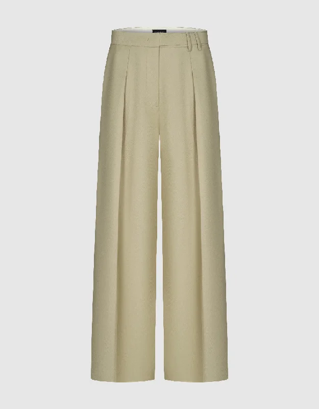 Tailored Straight Pants