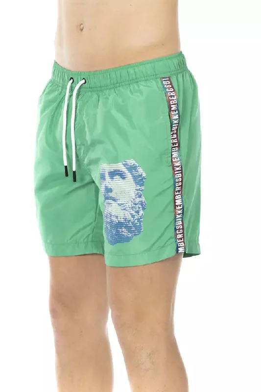 Degradé Print Swim Shorts With Pockets