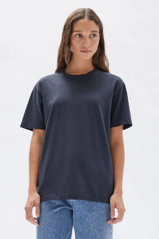 Assembly Organic Base Tee - True Navy