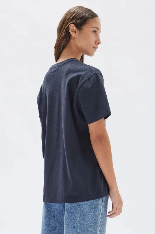 Assembly Organic Base Tee - True Navy