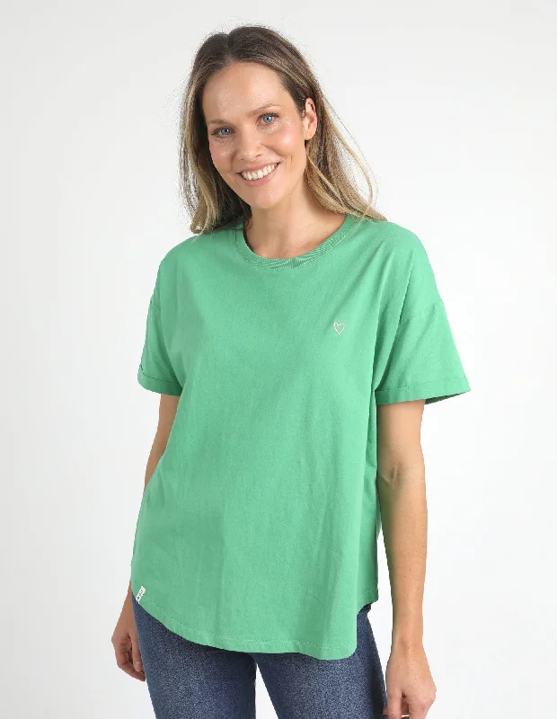 Elm Halli S/S Tee - Greenbriar