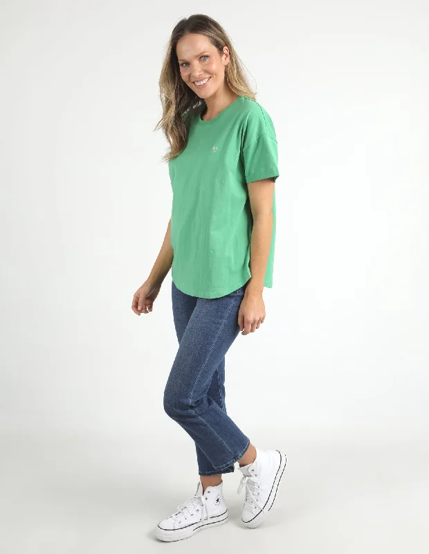 Elm Halli S/S Tee - Greenbriar