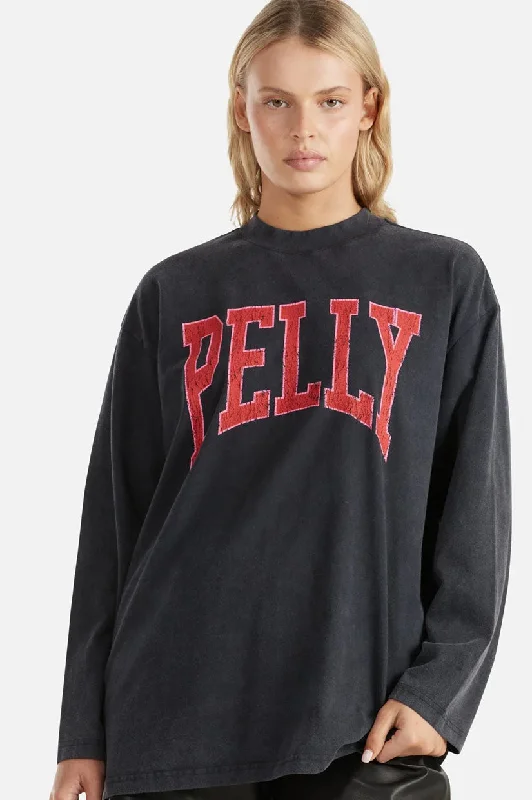 Ena Pelly Kara Long Sleeve Tee - Black