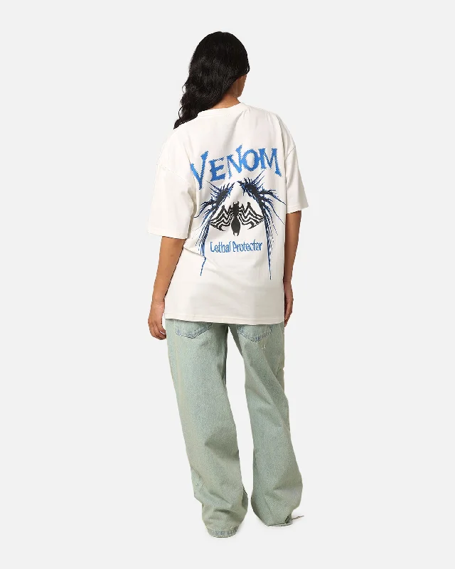 Goat Crew Marvel Spider-Man Y2K Venom T-Shirt Off White