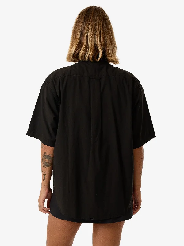 Leighton Short Sleeve Shirt - Black