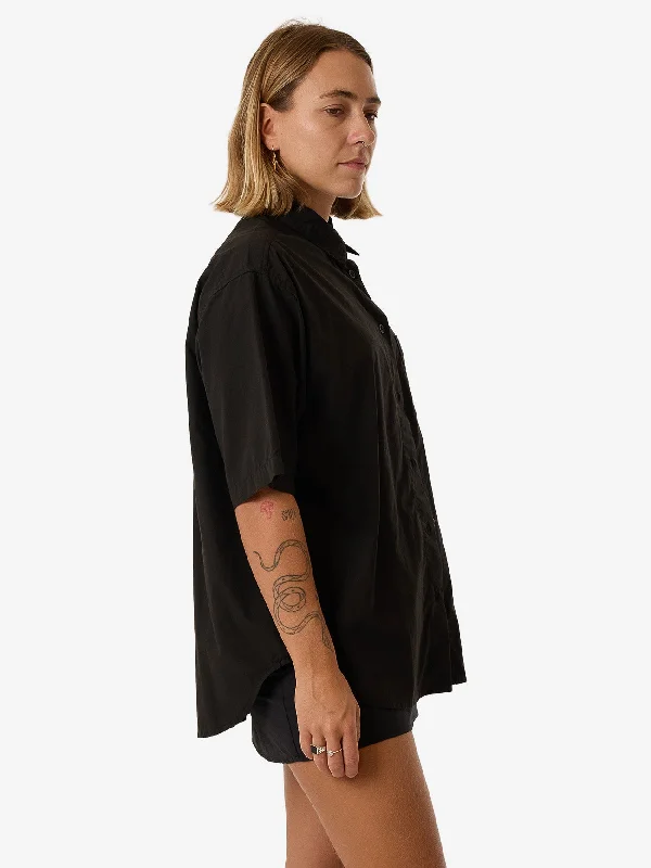 Leighton Short Sleeve Shirt - Black