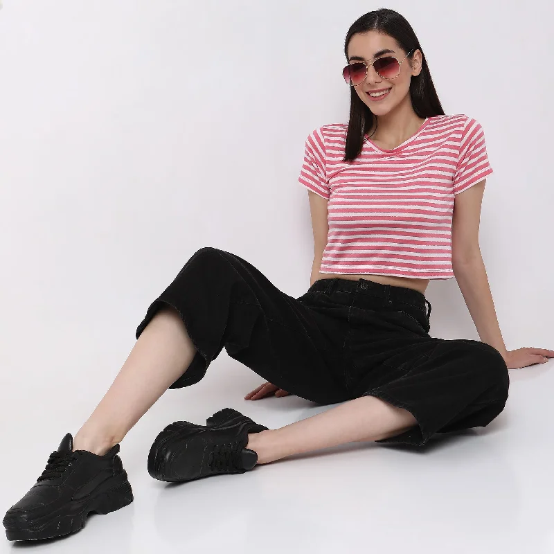 Regular Fit Striped T-Shirt