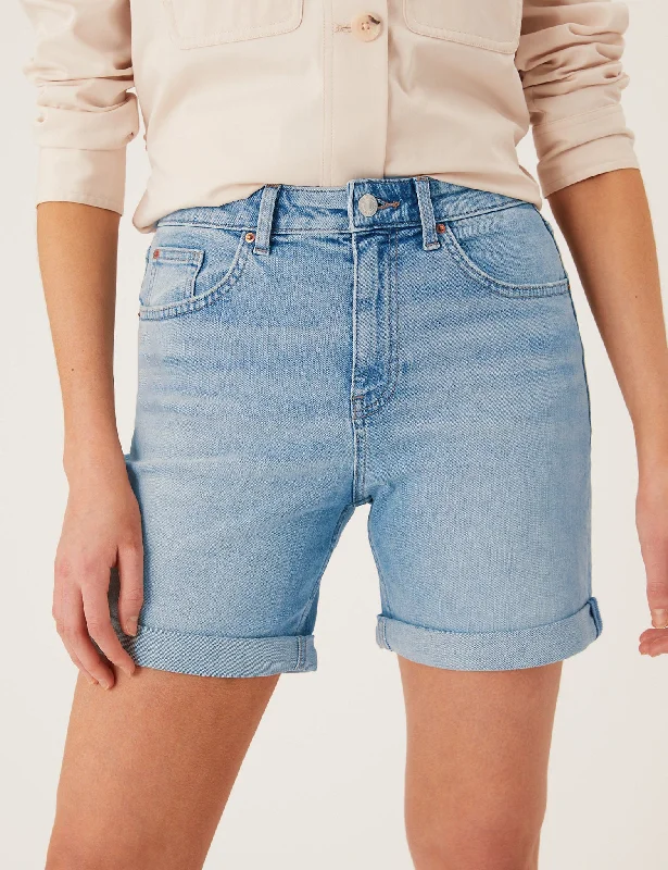 Denim Boyfriend Shorts