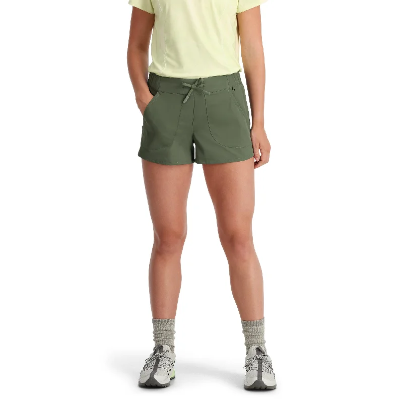 Womens Shift Short - Thyme Green