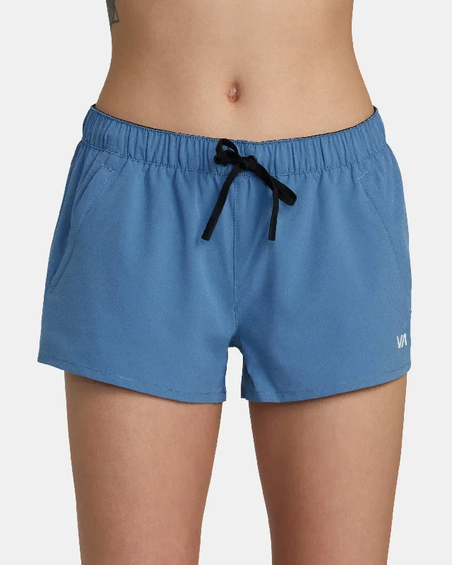 VA Essential Low-Rise Yogger Sport Shorts - Coronet Blue