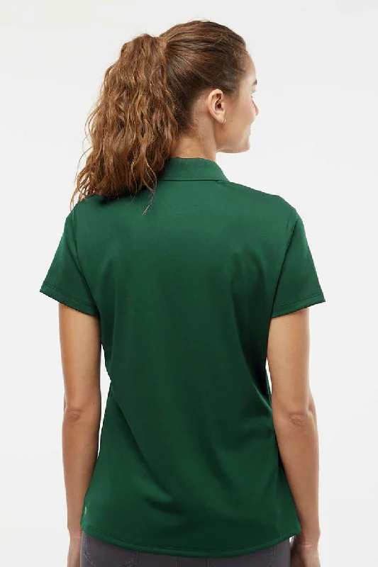 Adidas Womens UV Protection Short Sleeve Polo Shirt - Collegiate Green - NEW