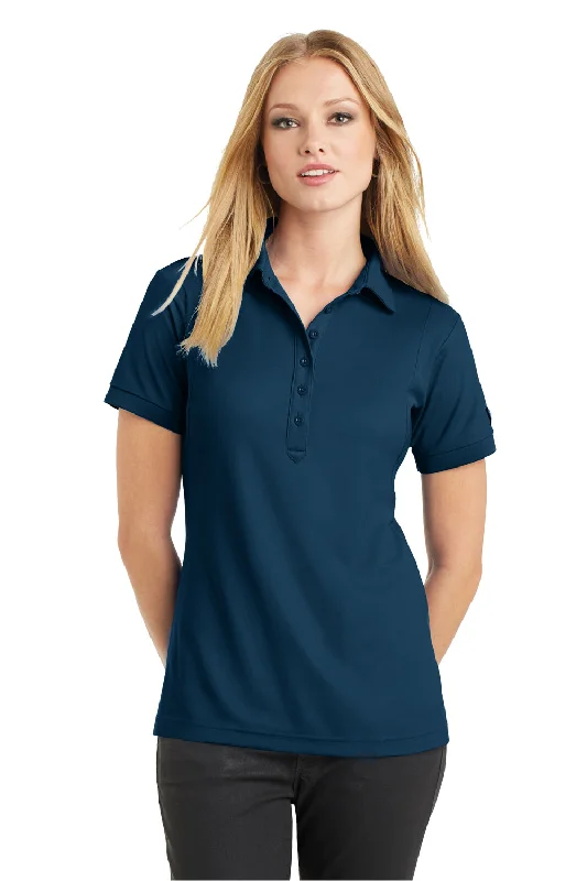 Ogio Womens Jewel Moisture Wicking Short Sleeve Polo Shirt - Spar Blue