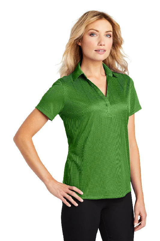 Port Authority Womens Performance Moisture Wicking Short Sleeve Polo Shirt - Vine Green