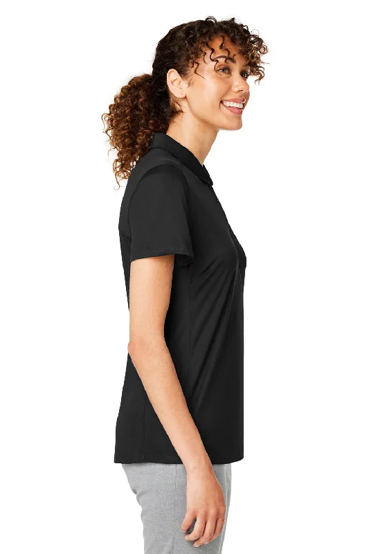 Puma Womens Gamer Moisture Wicking Short Sleeve Polo Shirt - Black