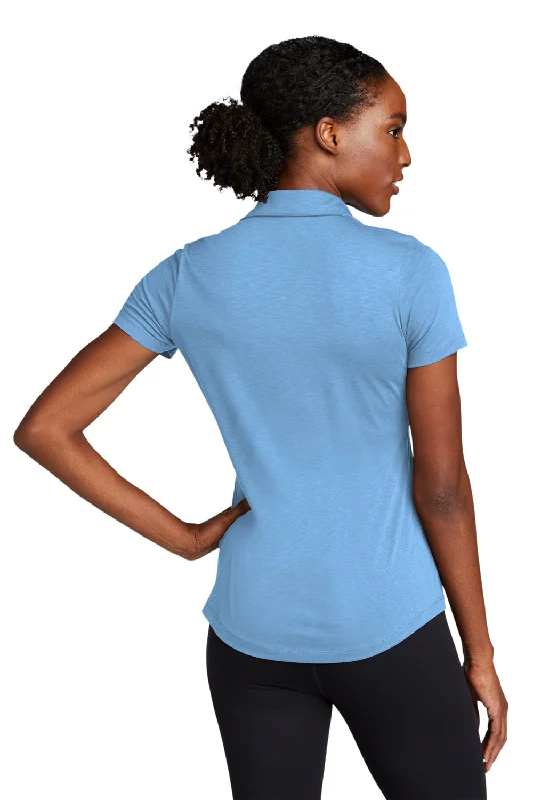 Sport-Tek Womens Strive Moisture Wicking Short Sleeve Polo Shirt - Carolina Blue