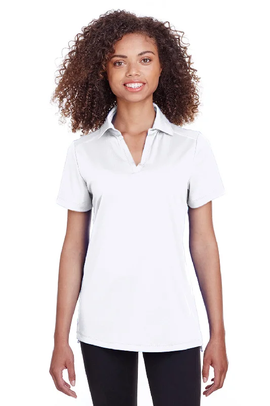 Spyder Womens Freestyle Short Sleeve Polo Shirt - White