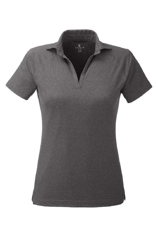 Spyder Womens Spyre UV Protection Short Sleeve Polo Shirt - Black Frost