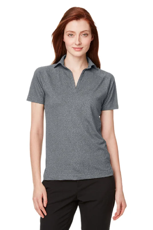 Spyder Womens Spyre UV Protection Short Sleeve Polo Shirt - Polar Grey Frost