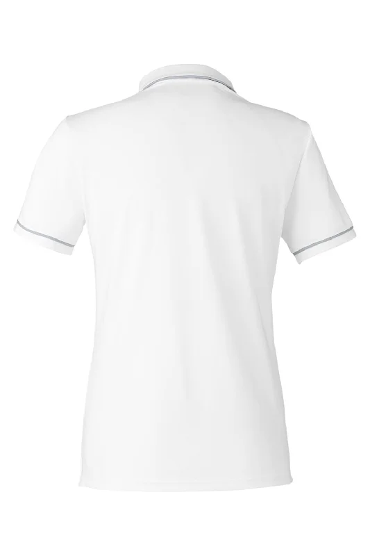 Under Armour Womens Teams Performance Moisture Wicking Short Sleeve Polo Shirt - White