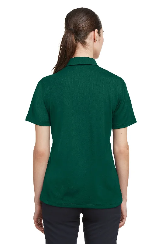 Under Armour Womens Tech Moisture Wicking Short Sleeve Polo Shirt - Forest Green